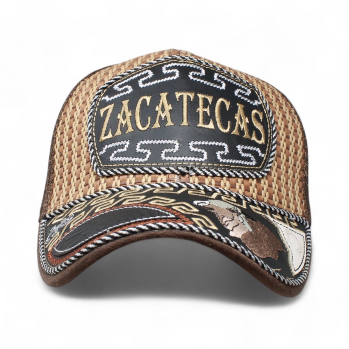 Gorra Artesanal con Bordado de los Estados de Mexico - La Carreta