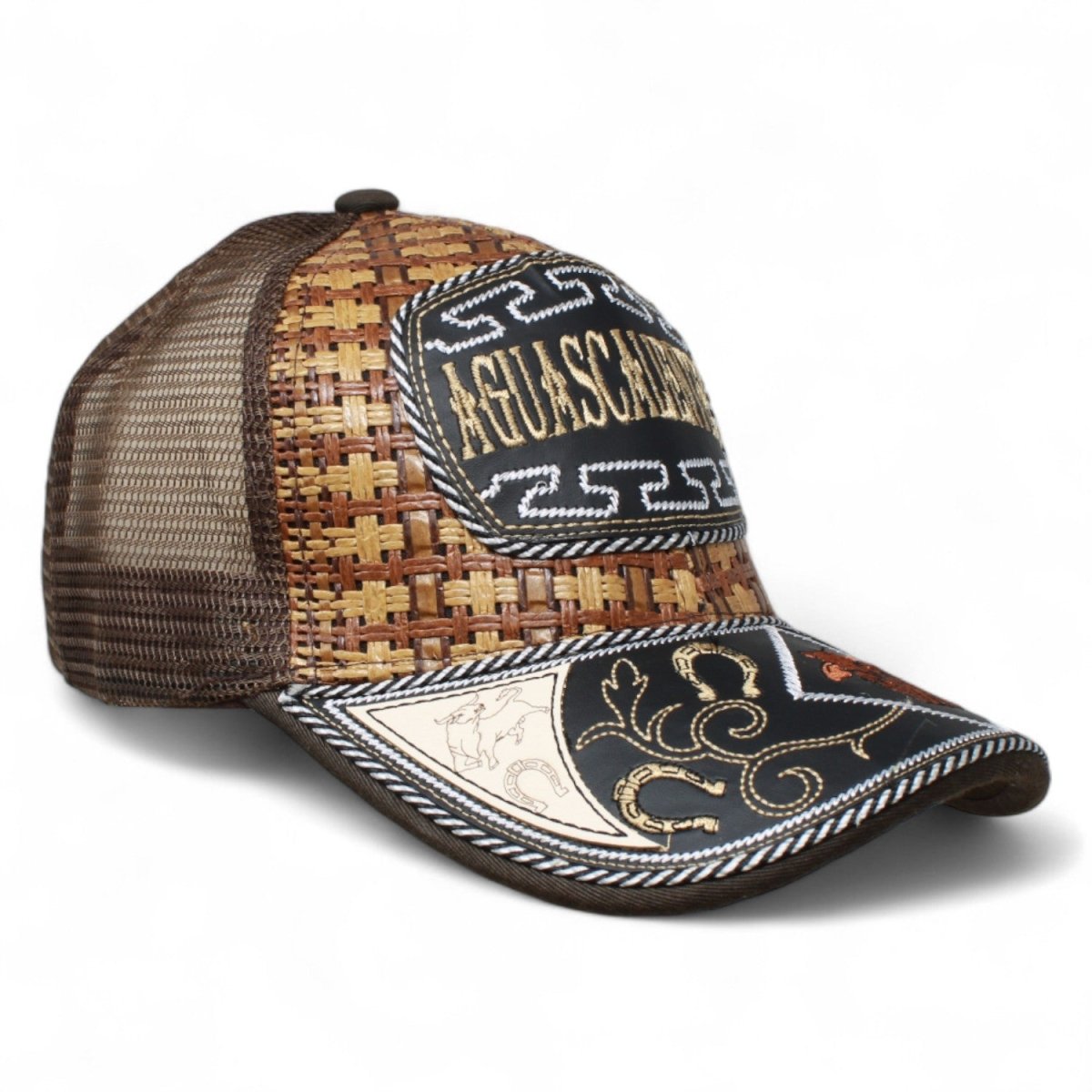 Gorra Artesanal con Bordado de los Estados de Mexico - La Carreta