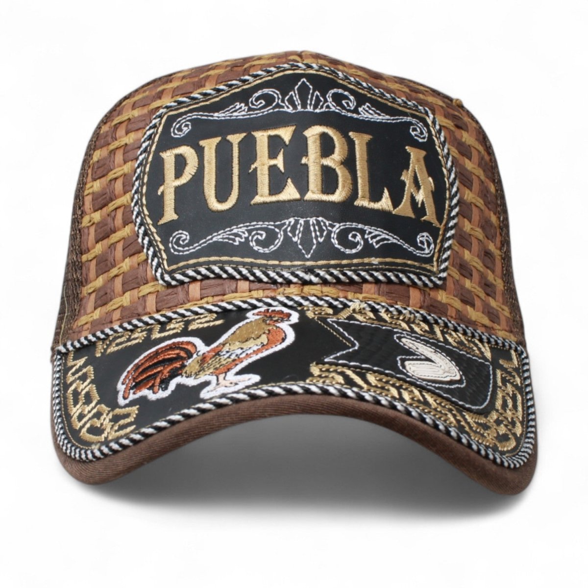 Gorra Artesanal con Bordado de los Estados de Mexico - La Carreta
