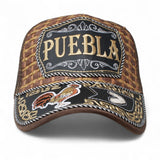 Gorra Artesanal con Bordado de los Estados de Mexico - La Carreta