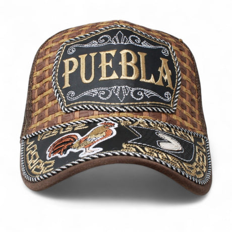 Gorra Artesanal con Bordado de los Estados de Mexico - La Carreta
