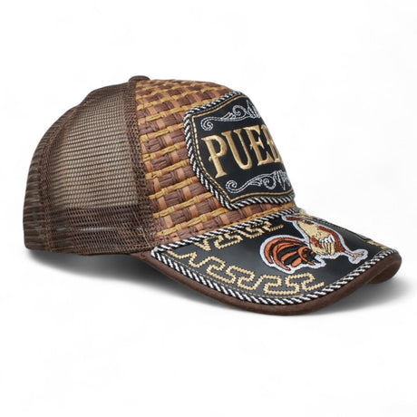 Gorra Artesanal con Bordado de los Estados de Mexico - La Carreta