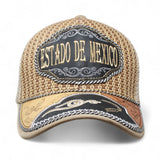 Gorra Artesanal con Bordado de los Estados de Mexico - La Carreta