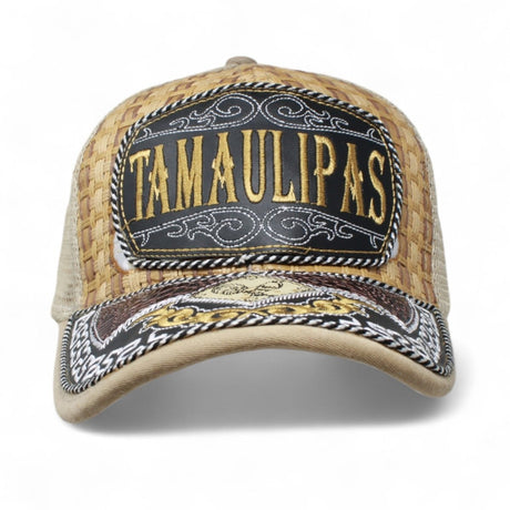 Gorra Artesanal con Bordado de los Estados de Mexico - La Carreta