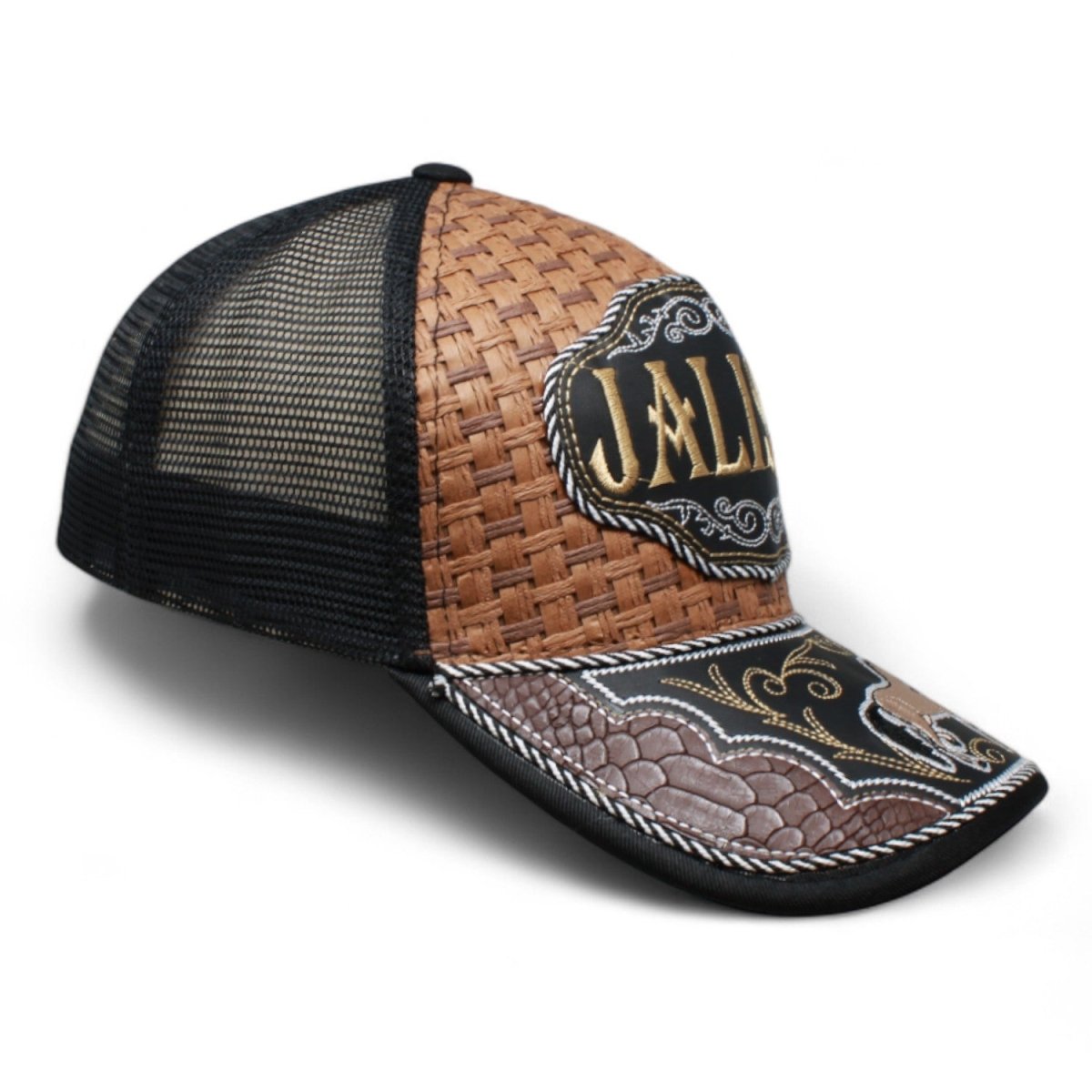 Gorra Artesanal con Bordado de los Estados de Mexico - La Carreta