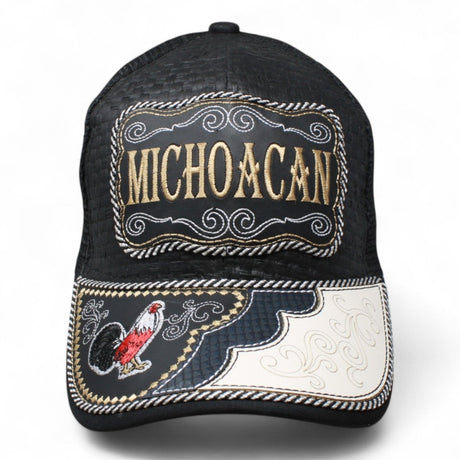 Gorra Artesanal con Bordado de los Estados de Mexico - La Carreta