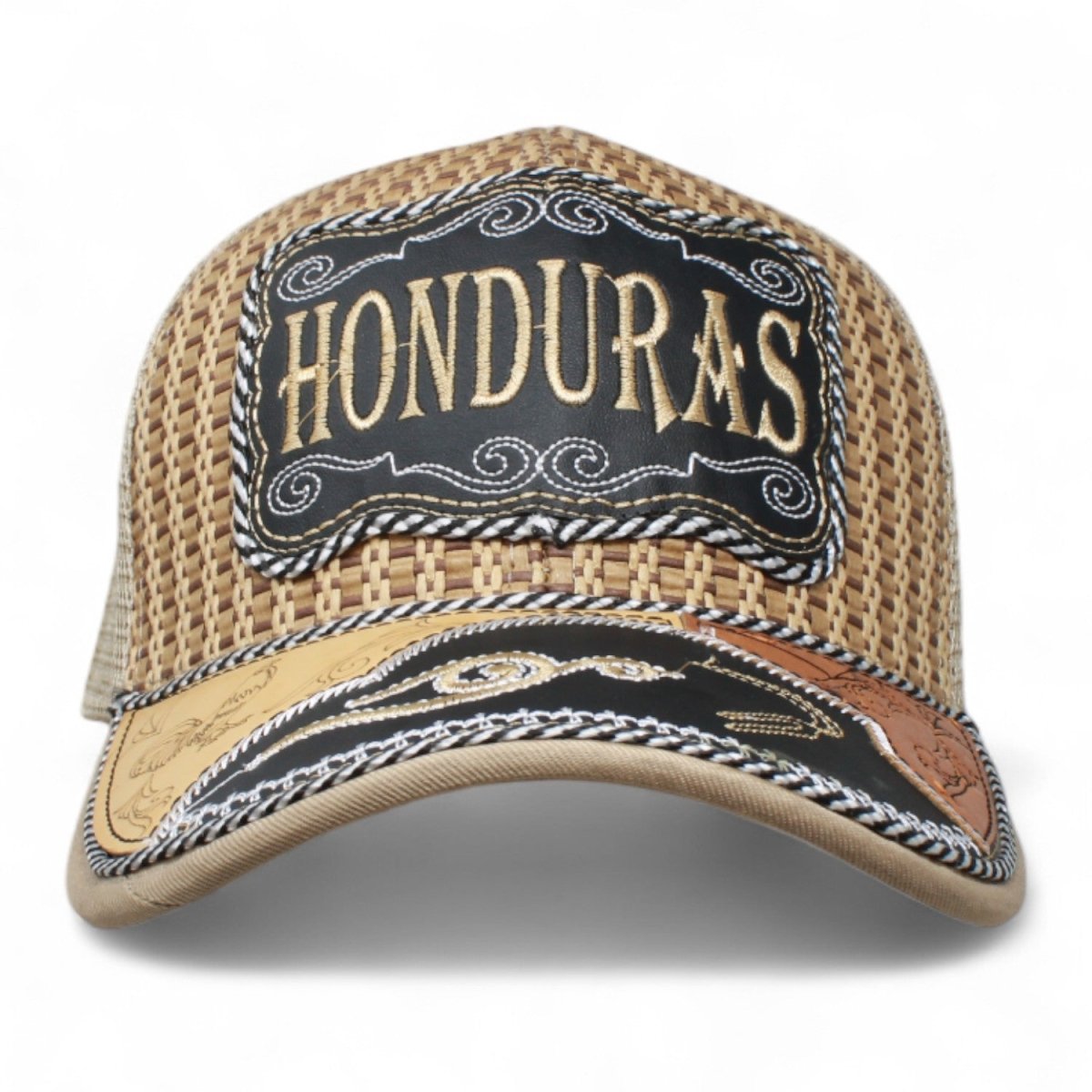 Gorra Artesanal con Bordado Paises - La Carreta