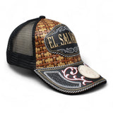 Gorra Artesanal con Bordado Paises - La Carreta