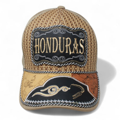 Gorra Artesanal con Bordado Paises - La Carreta