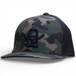 Gorra Hank 3D Camuflaje Verde Estilo Trucker Hat - Cool Cowboy - Cool Cowboy