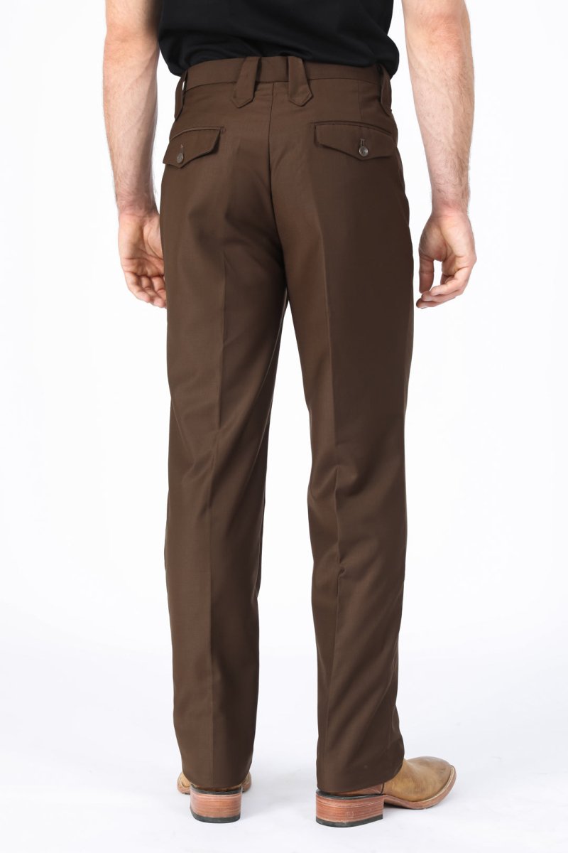 Heath Mens Poly - Stretch Boot - Cut Western Suit Pants - Platini Fashion