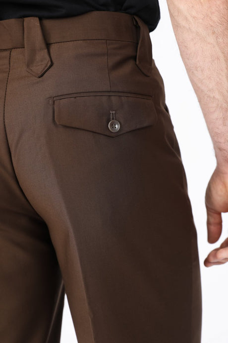 Heath Mens Poly - Stretch Boot - Cut Western Suit Pants - Platini Fashion