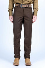 Heath Mens Poly - Stretch Slim Fit Western Suit Pants - Platini Fashion