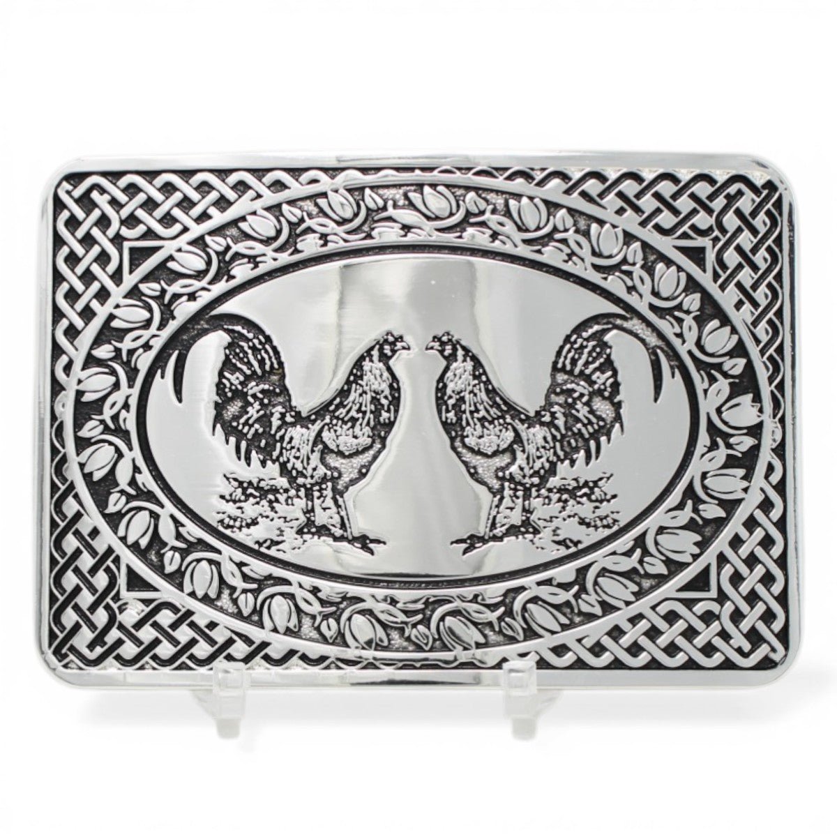 Hebilla Vaquera con Gallos JB - 4169 - Joe Boots