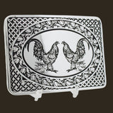 Hebilla Vaquera con Gallos JB - 4169 - Joe Boots
