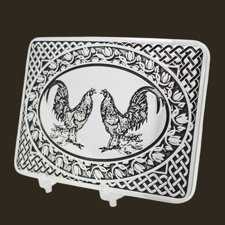 Hebilla Vaquera con Gallos JB - 4169 - Joe Boots