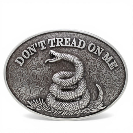 Hebilla Vaquera Ovalada en Plata Dont Thread on Me - Nocona - M&F Western Products