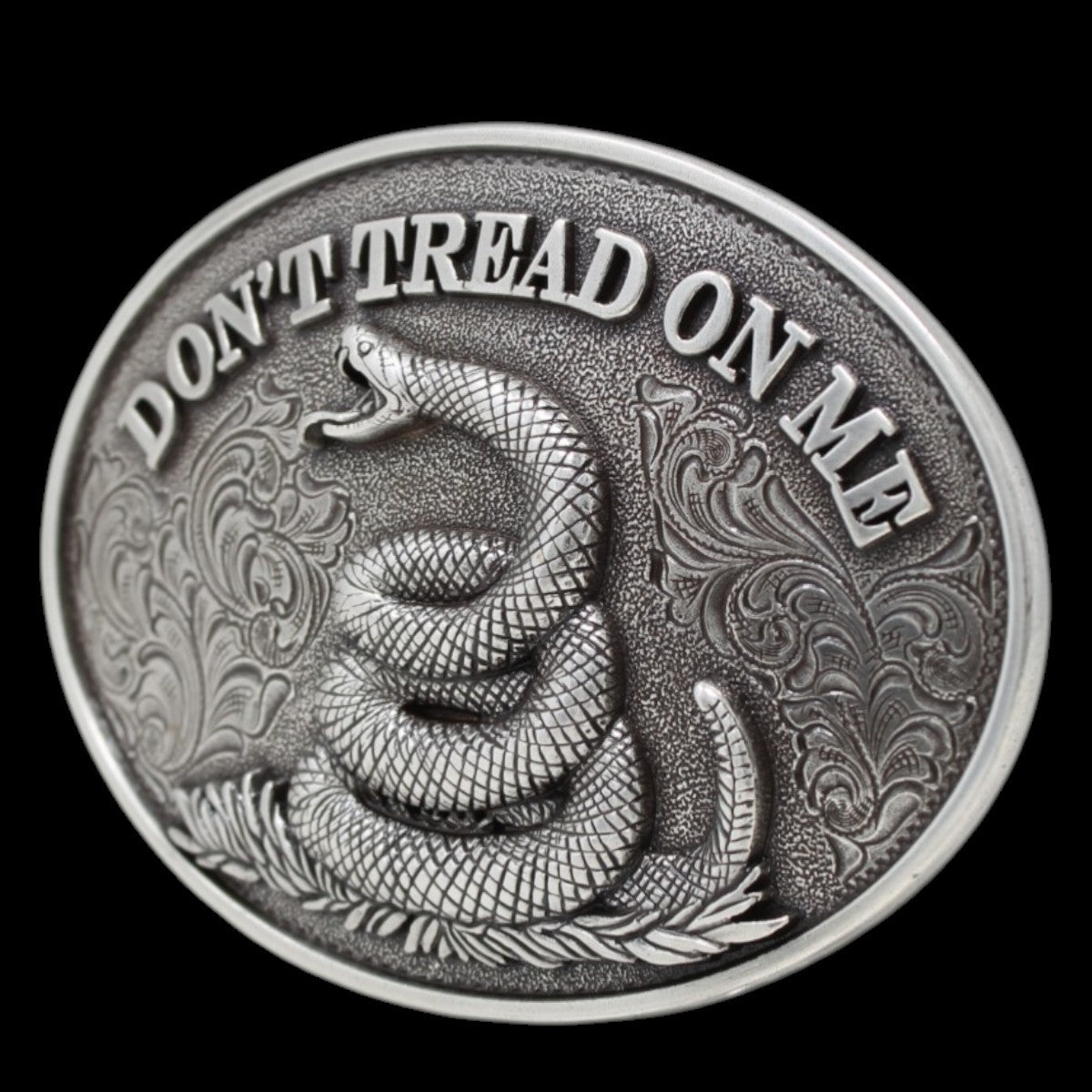 Hebilla Vaquera Ovalada en Plata Dont Thread on Me - Nocona - M&F Western Products
