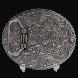 Hebilla Vaquera Ovalada en Plata Logo - Ariat - M&F Western Products