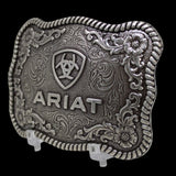 Hebilla Vaquera Rectangular en Plata Antigua - Ariat - M&F Western Products