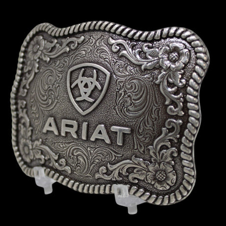 Hebilla Vaquera Rectangular en Plata Antigua - Ariat - M&F Western Products