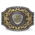 Hebilla Vaquera Rectangular en Plata Logo - Ariat - M&F Western Products