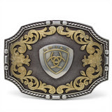 Hebilla Vaquera Rectangular en Plata Logo - Ariat - M&F Western Products