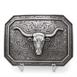 Hebilla Vaquera Rectangular en Plata Toro - Ariat - M&F Western Products