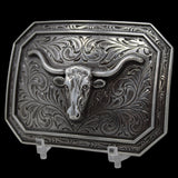 Hebilla Vaquera Rectangular en Plata Toro - Ariat - M&F Western Products