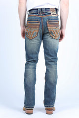 Holt Men's Slim Boot Cut Jeans - Platini Fashion