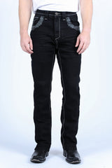 Holt Men's Slim Boot Cut Jeans - Platini Fashion