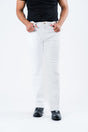 Holt Men's White Boot Cut Jeans - Platini Fashion