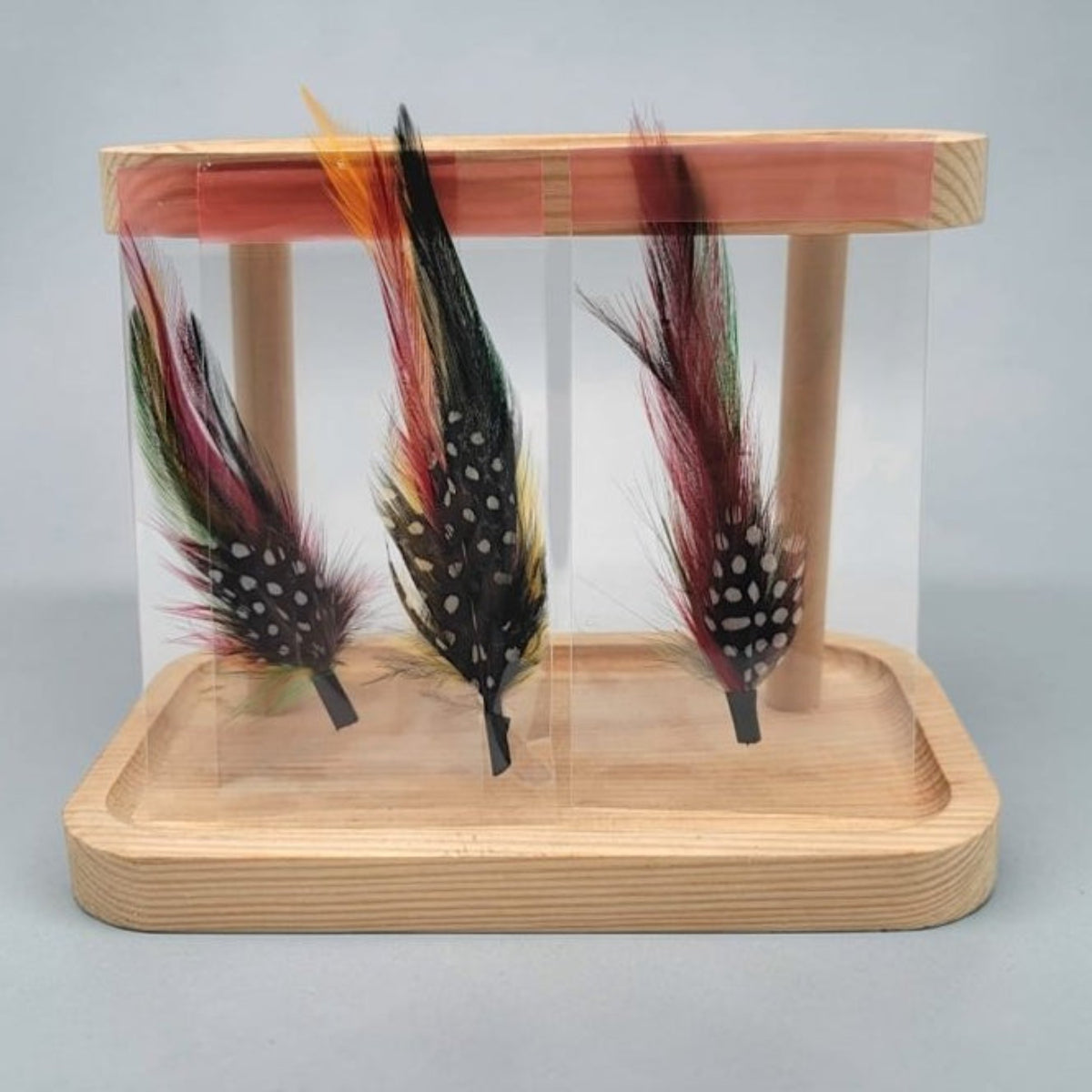 Juego de Plumas para Sombrero Texano 3 Piezas Accesorio Vaquero para Texana – Hooch HP01 - Hooch