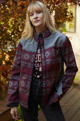 Ladies Softshell Water - Resistant Jacket - Platini Fashion
