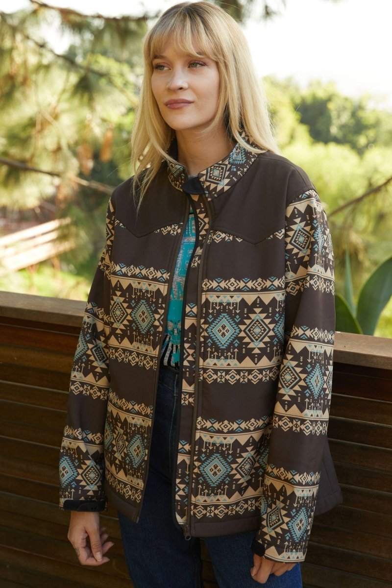 Ladies Softshell Water - Resistant Jacket - Platini Fashion