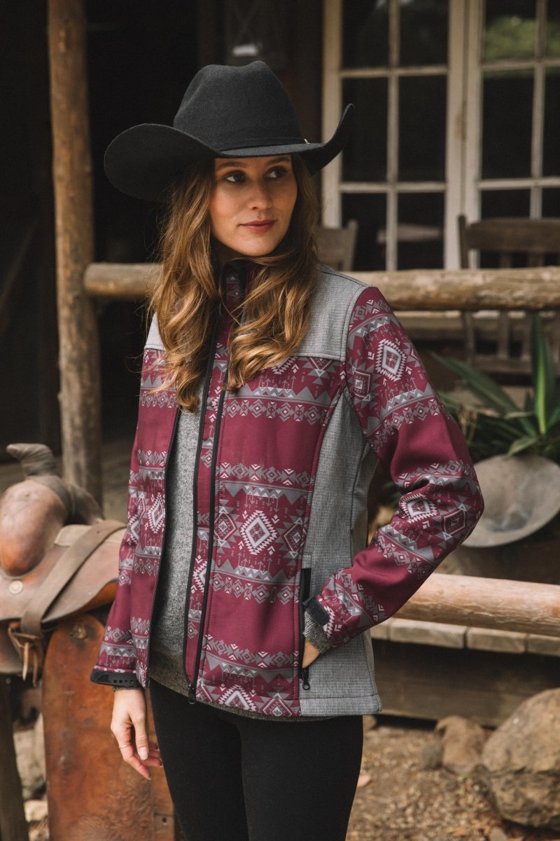 Ladies Softshell Water - Resistant Jacket - Platini Fashion