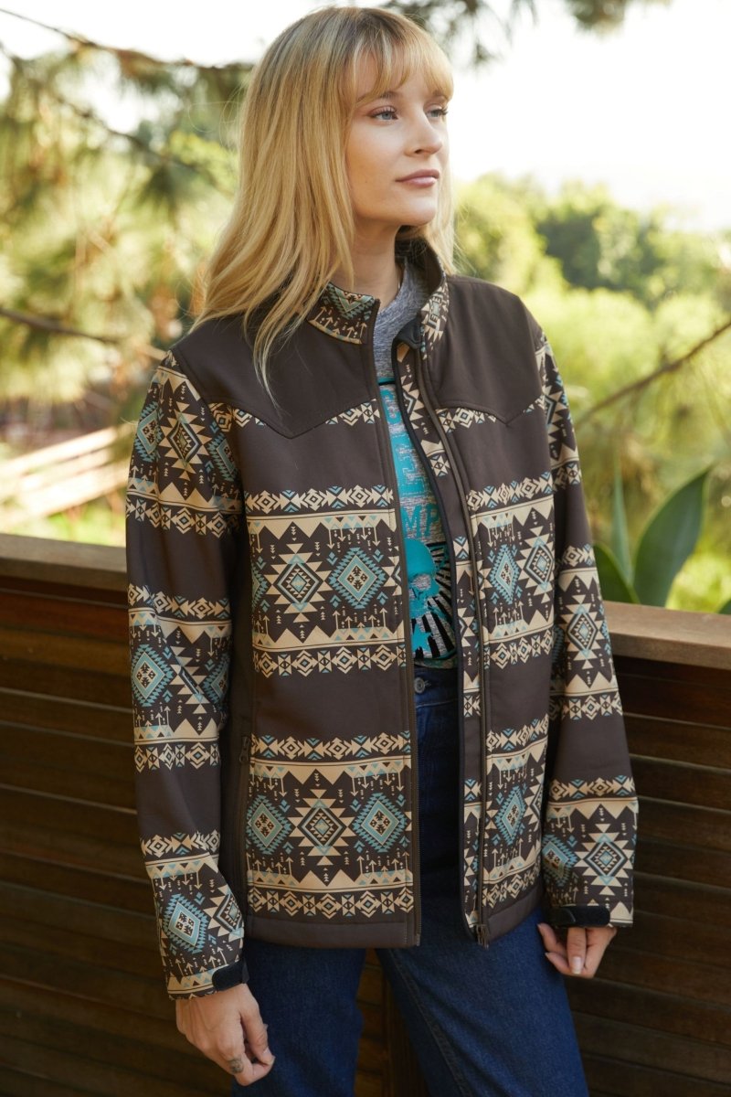 Ladies Softshell Water - Resistant Jacket - Platini Fashion