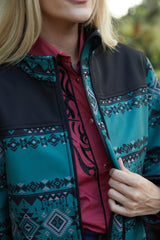 Ladies Softshell Water - Resistant Jacket - Platini Fashion