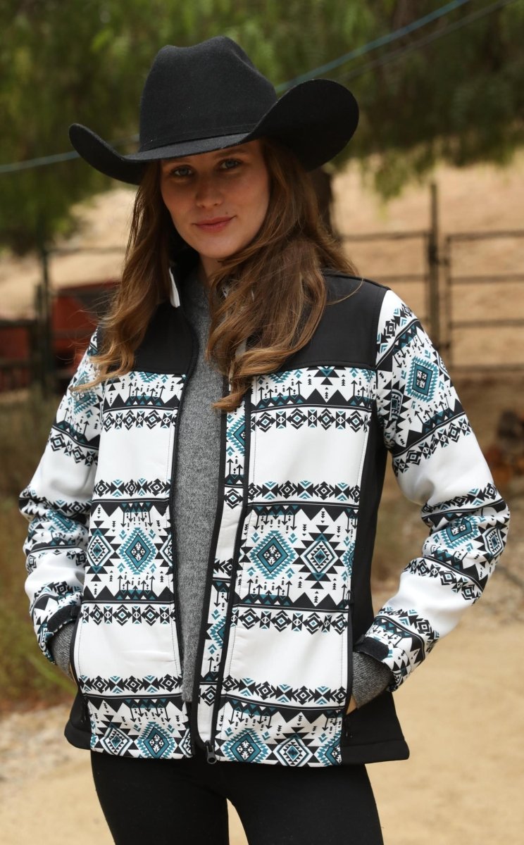 Ladies Softshell Water - Resistant Jacket - Platini Fashion