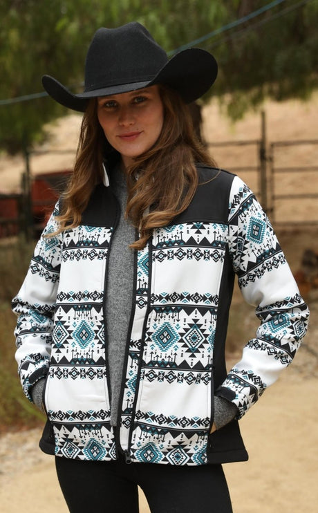 Ladies Softshell Water - Resistant Jacket - Platini Fashion
