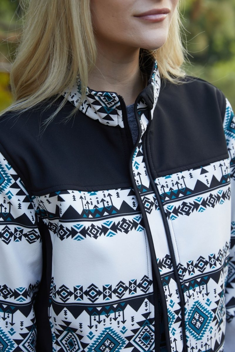 Ladies Softshell Water - Resistant Jacket - Platini Fashion