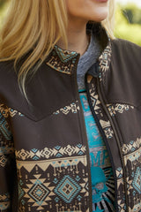 Ladies Softshell Water - Resistant Jacket - Platini Fashion