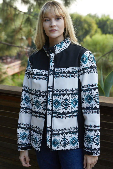 Ladies Softshell Water - Resistant Jacket - Platini Fashion