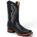 Men's Black Floater Square Toe Boots - La Carreta