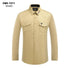 Men's Button Down Shirt with Embroidered Long horn design - Contti