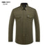 Men's Button Down Shirt with Embroidered Long horn design - Contti