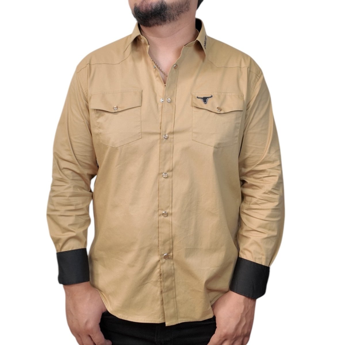 sachin and babi light blue dress Embroidered Shirts For Men main image 0