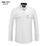 Men's Button Down Shirt with Embroidered Long horn design - Contti