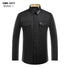 Men's Button Down Shirt with Embroidered Long horn design - Contti