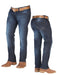 Men's Dark Blue Skinny Stretch Casual Denim Jeans - El General